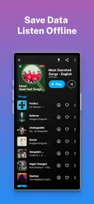 FabTune Play Music & Podcasts android App screenshot 2